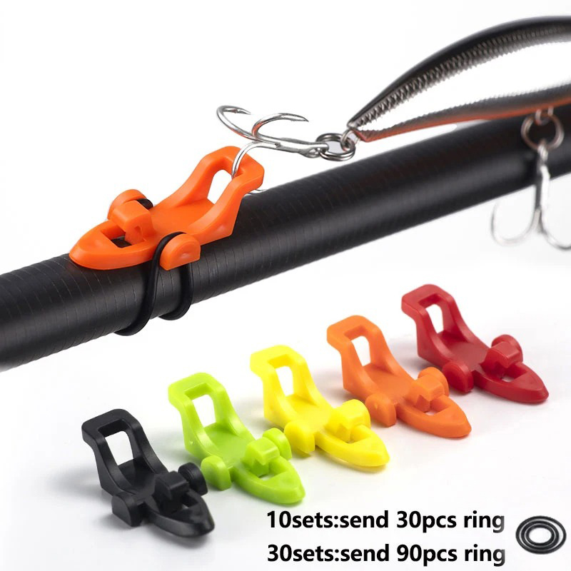 Fishing Lure Jig - 10-30 قطعة الصيد رود القطب هوك