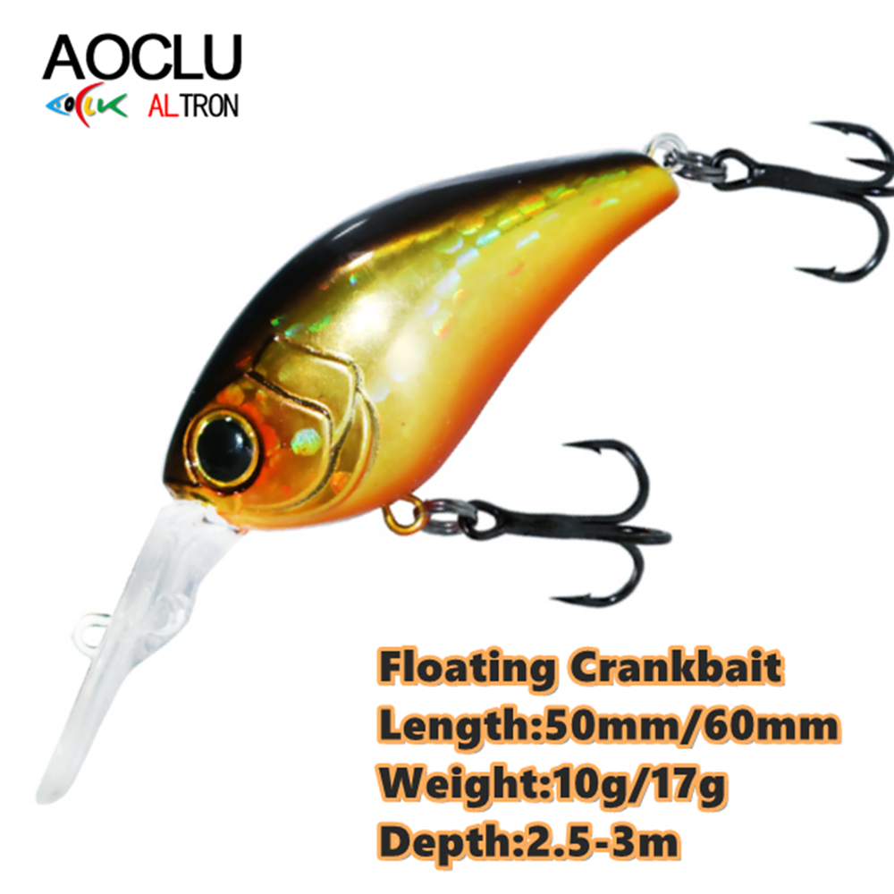 طعم أسماك المنوة العائم ، 50 ، - مراجعة Fishing Lure Crankbait وسعره