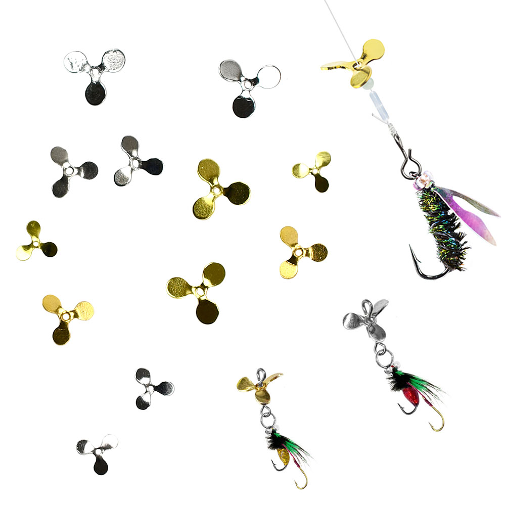 200 قطعة من ملحقات الطعم الصنا - مراجعة Fishing Lure Blade Bait وسعره