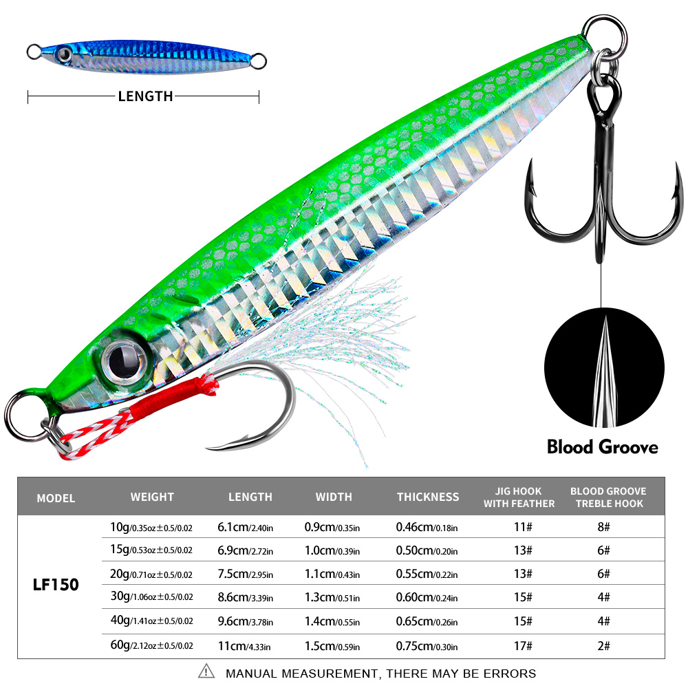 بروبيروس 1 قطعة طعم صيد صناعي  - مراجعة Fishing Lure Spoon وسعره