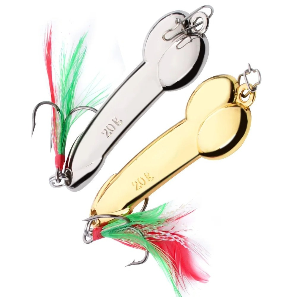 ملعقة معدنية شكل القضيب الصيد  - مراجعة Fishing Lure Spoon وسعره