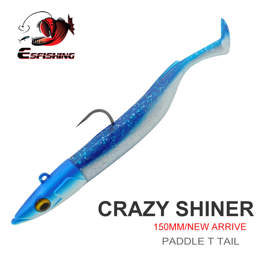 ESFISHING طعم صيد ناعم، طعم سب - مراجعة Fishing Lure Spinnerbait وسعره